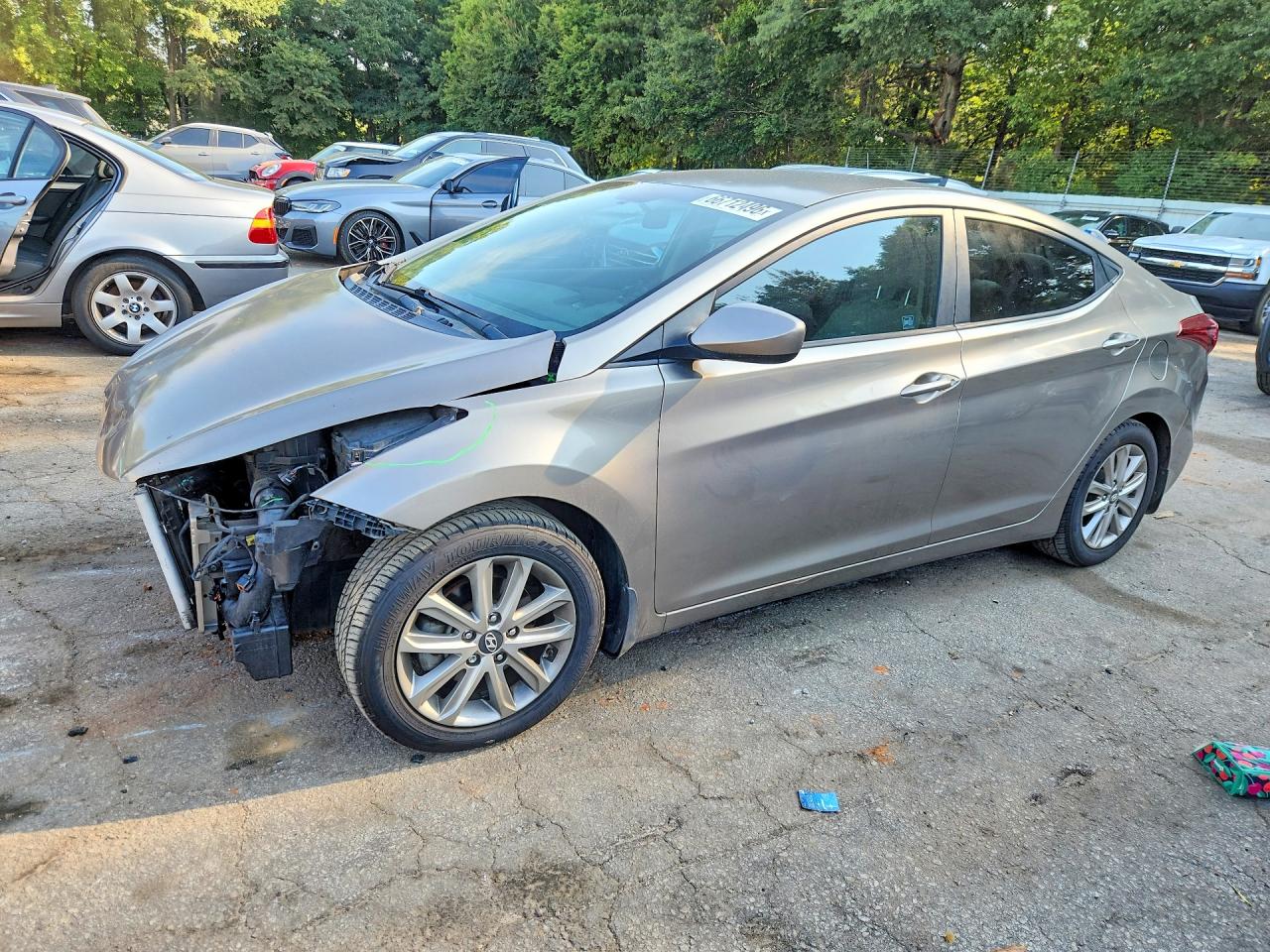 2014 Hyundai Elantra Se Tan vin: 5NPDH4AE5EH535637