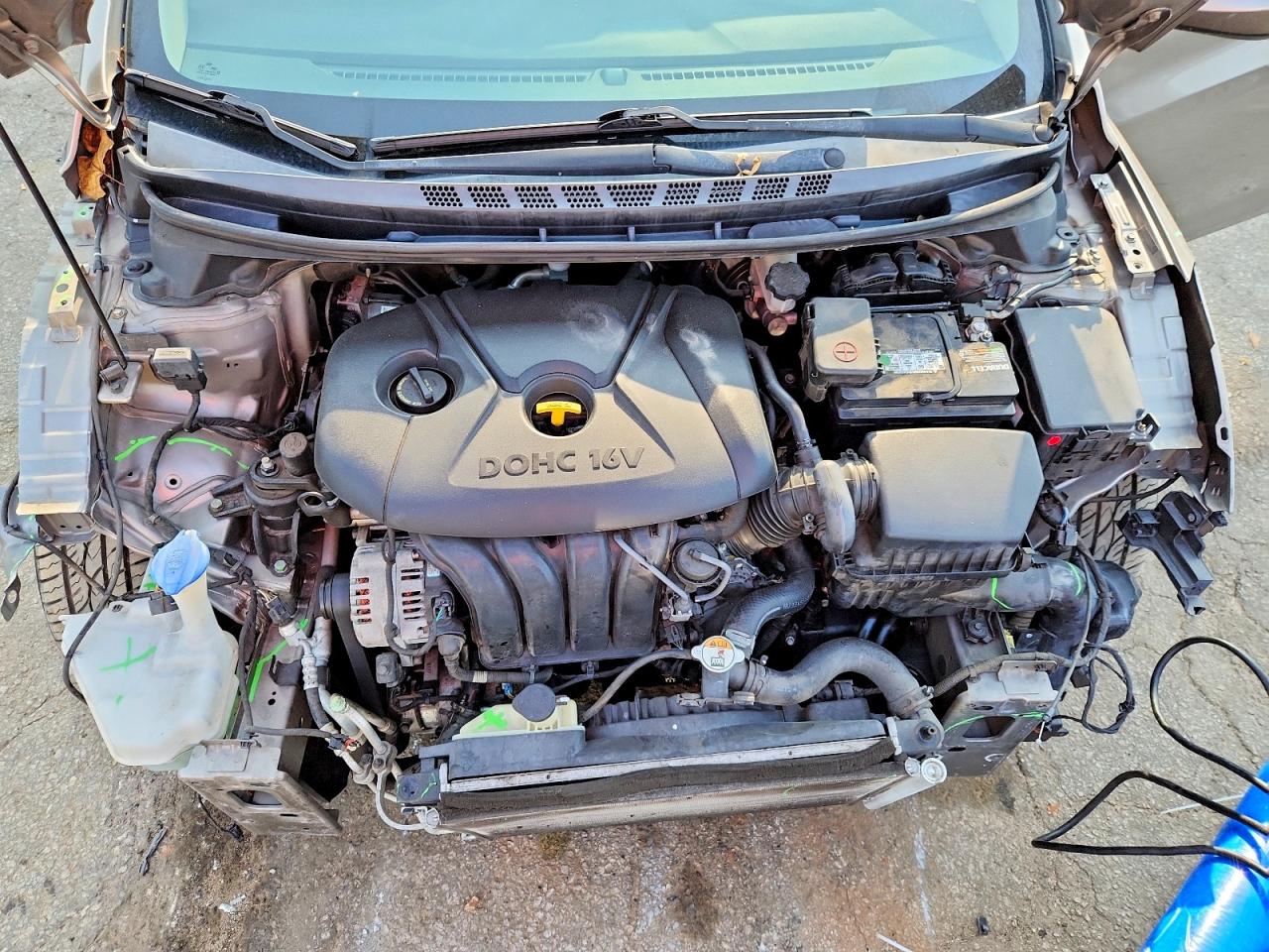 2014 Hyundai Elantra Se Tan vin: 5NPDH4AE5EH535637