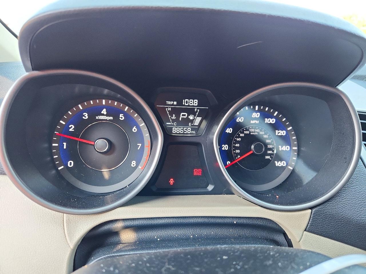 2014 Hyundai Elantra Se Tan vin: 5NPDH4AE5EH535637