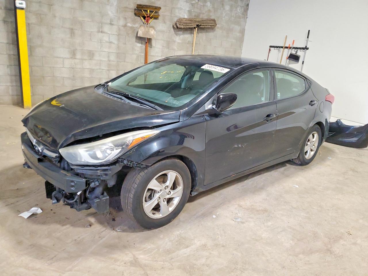 2014 Hyundai Elantra Se Charcoal vin: 5NPDH4AE5EH537632