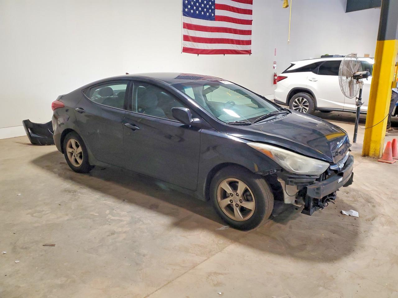 2014 Hyundai Elantra Se Charcoal vin: 5NPDH4AE5EH537632