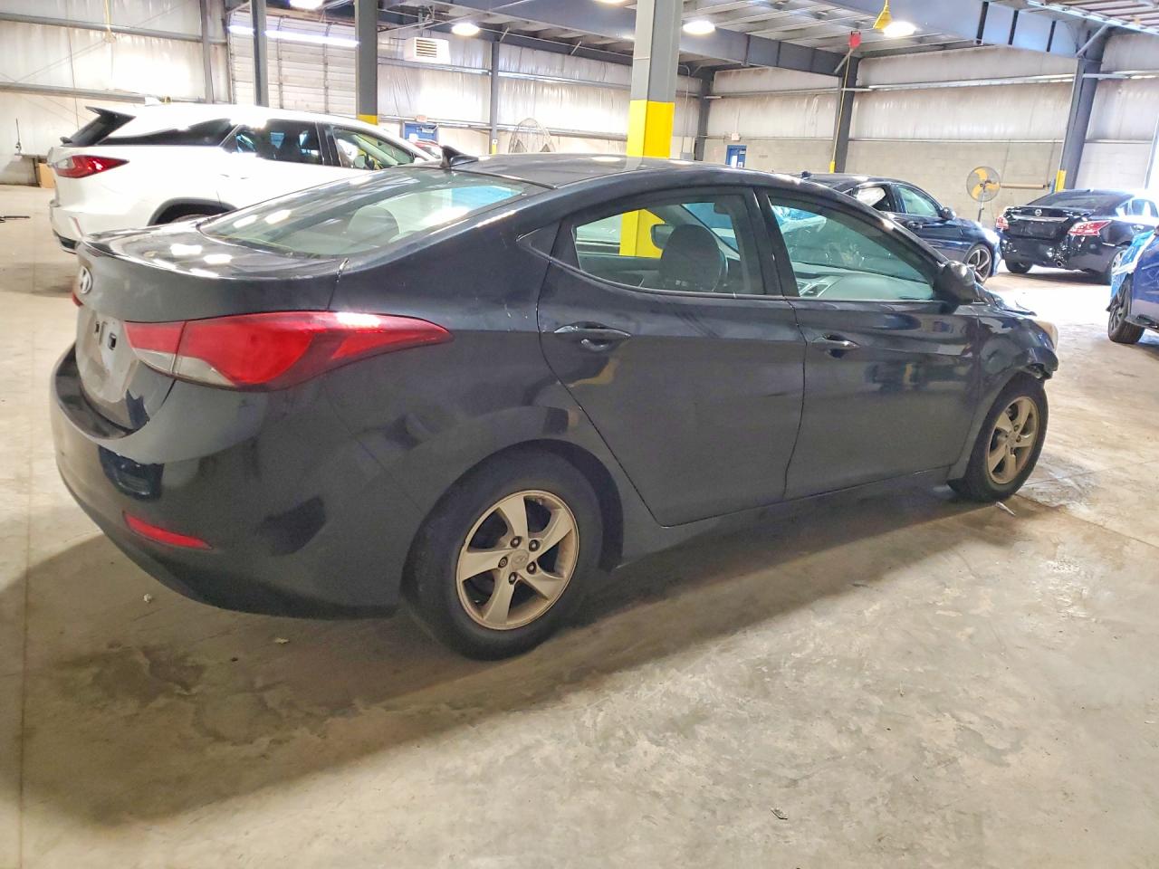 2014 Hyundai Elantra Se Charcoal vin: 5NPDH4AE5EH537632