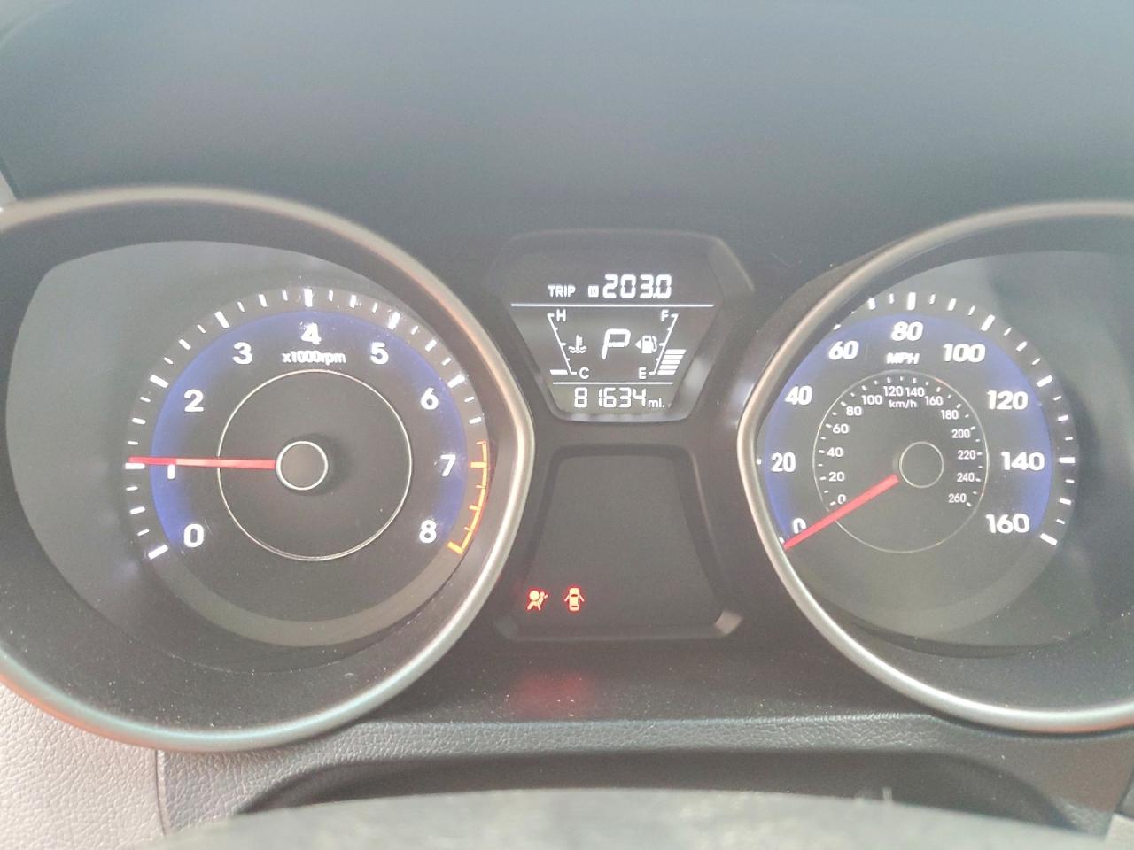 2014 Hyundai Elantra Se Red vin: 5NPDH4AE5EH537887