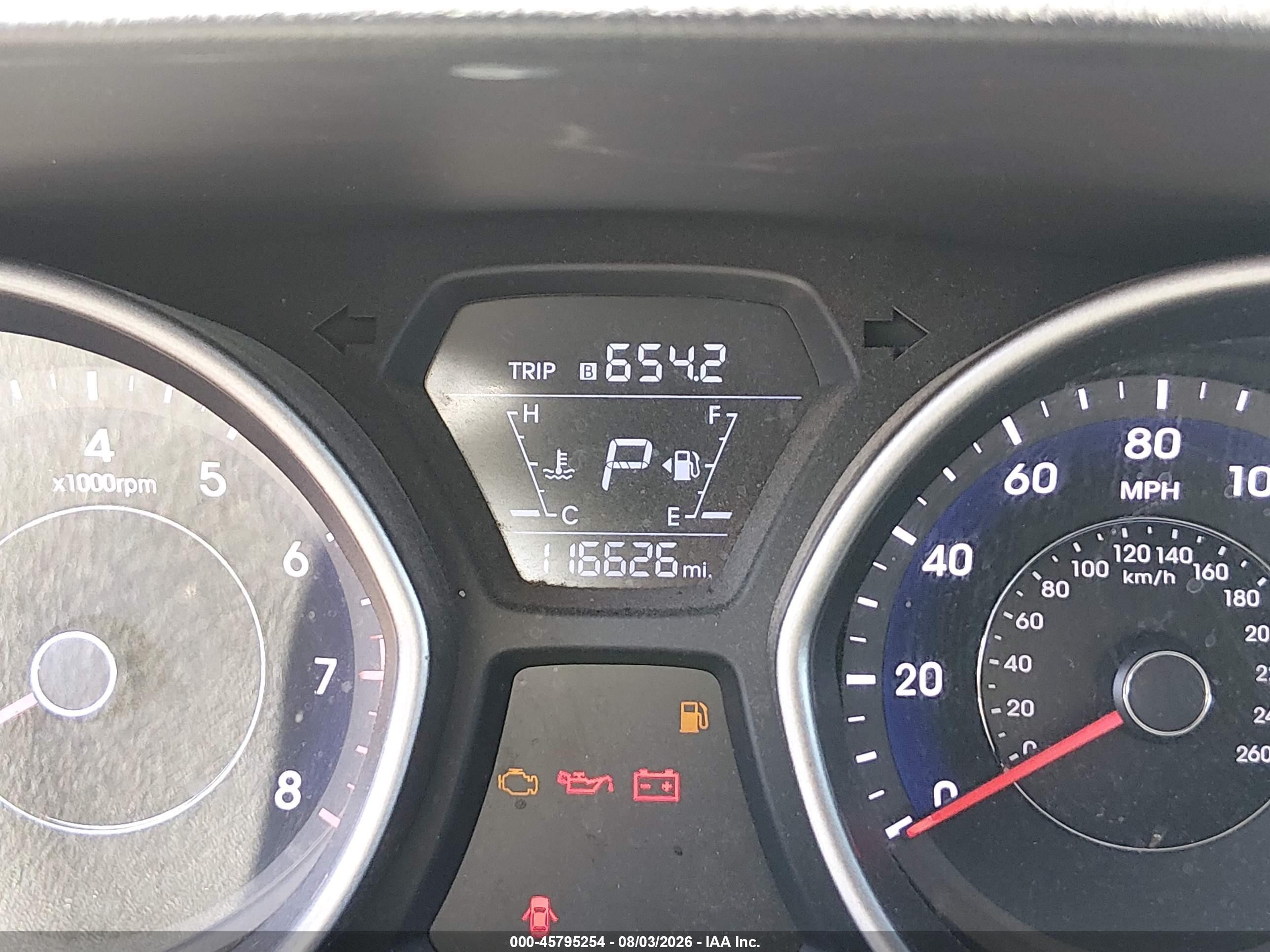 2014 Hyundai Elantra Se Красный vin: 5NPDH4AE5EH539378