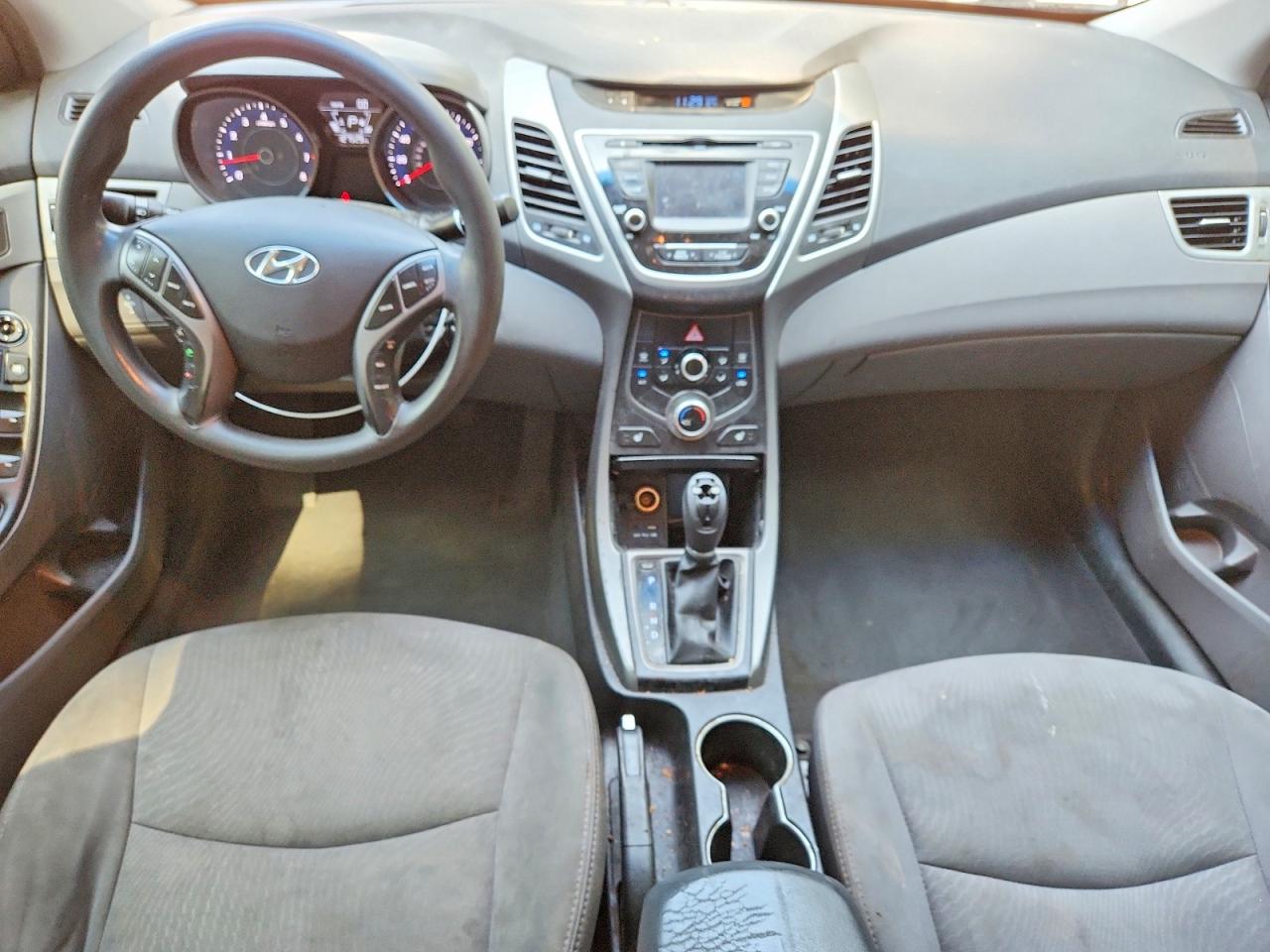 2014 Hyundai Elantra Se Black vin: 5NPDH4AE5EH545939