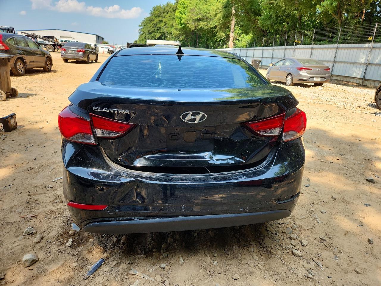 2014 Hyundai Elantra Se Black vin: 5NPDH4AE5EH545939