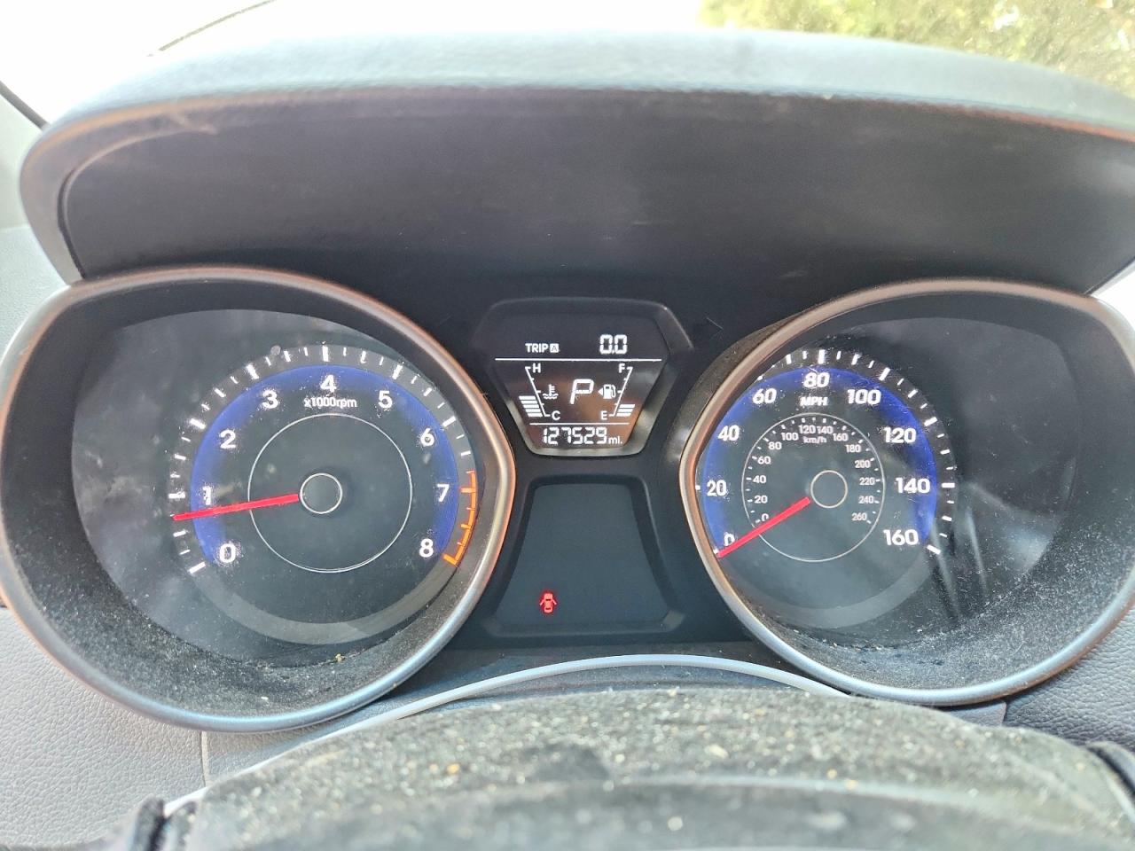 2014 Hyundai Elantra Se Black vin: 5NPDH4AE5EH545939