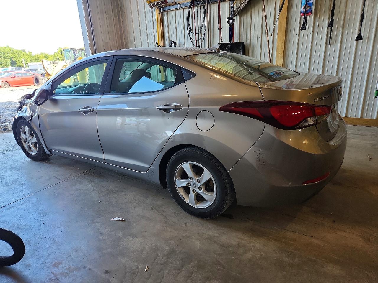 2015 Hyundai Elantra Se Silver vin: 5NPDH4AE5FH553976