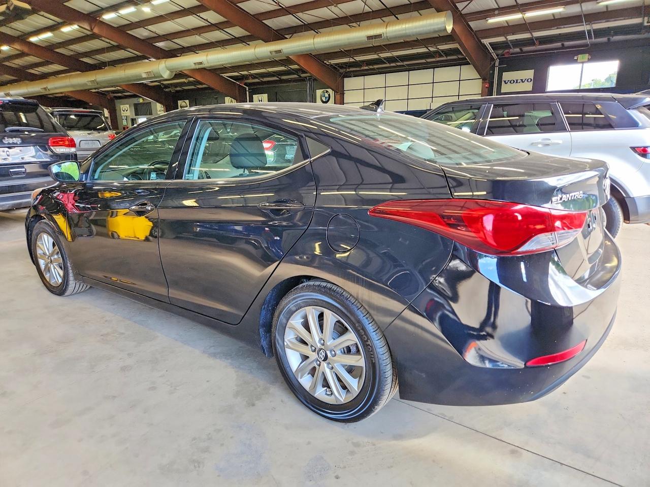 2015 Hyundai Elantra Se Black vin: 5NPDH4AE5FH558739