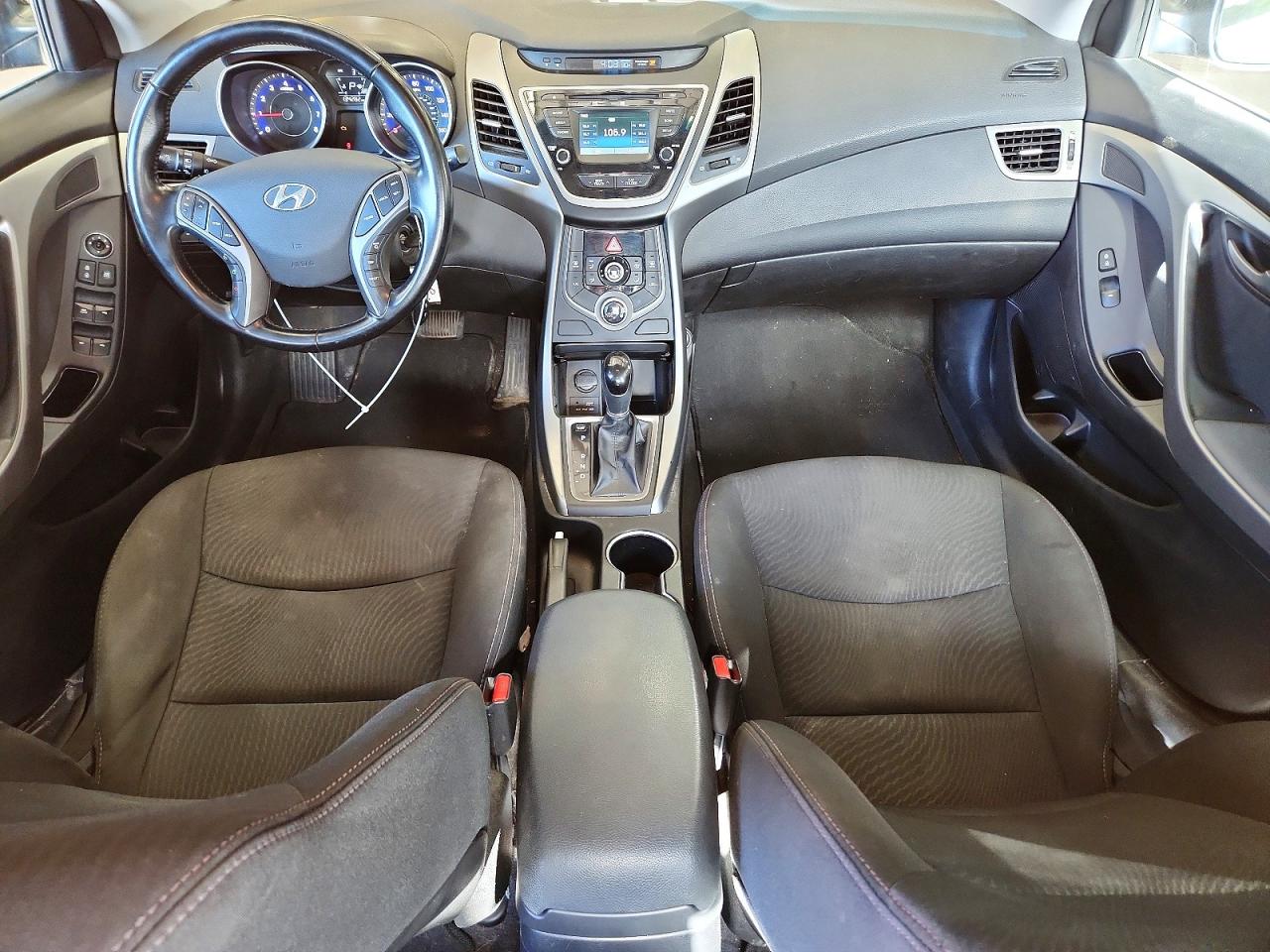 2015 Hyundai Elantra Se Black vin: 5NPDH4AE5FH558739