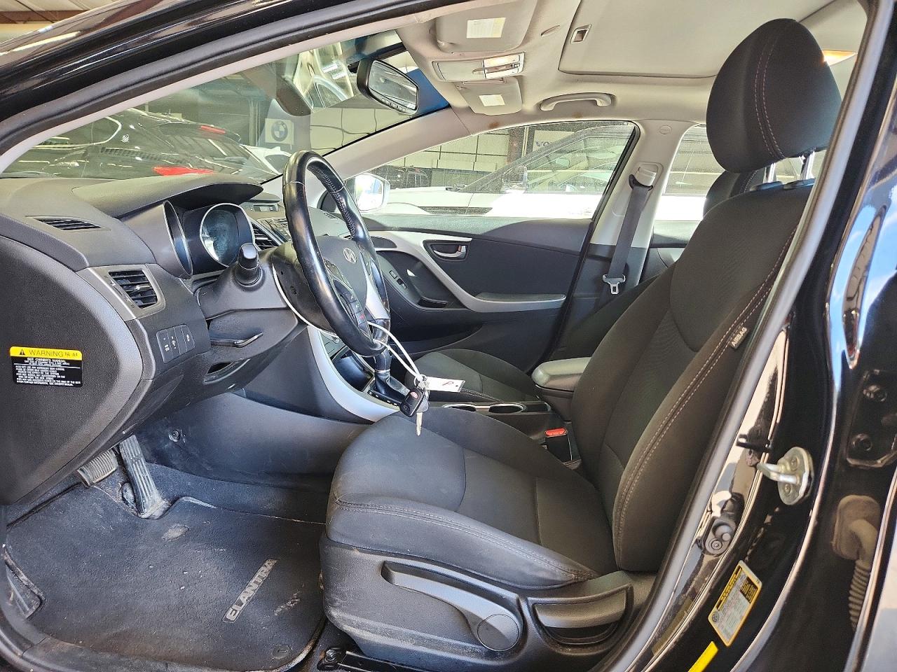 2015 Hyundai Elantra Se Black vin: 5NPDH4AE5FH558739