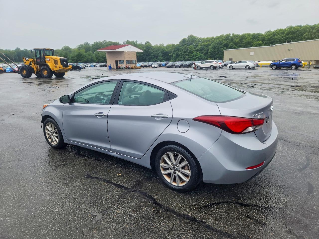 2015 Hyundai Elantra Se Silver vin: 5NPDH4AE5FH560636