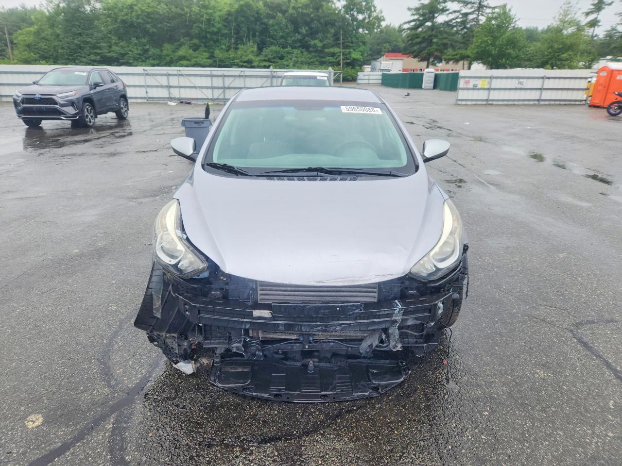 2015 Hyundai Elantra Se Silver vin: 5NPDH4AE5FH560636