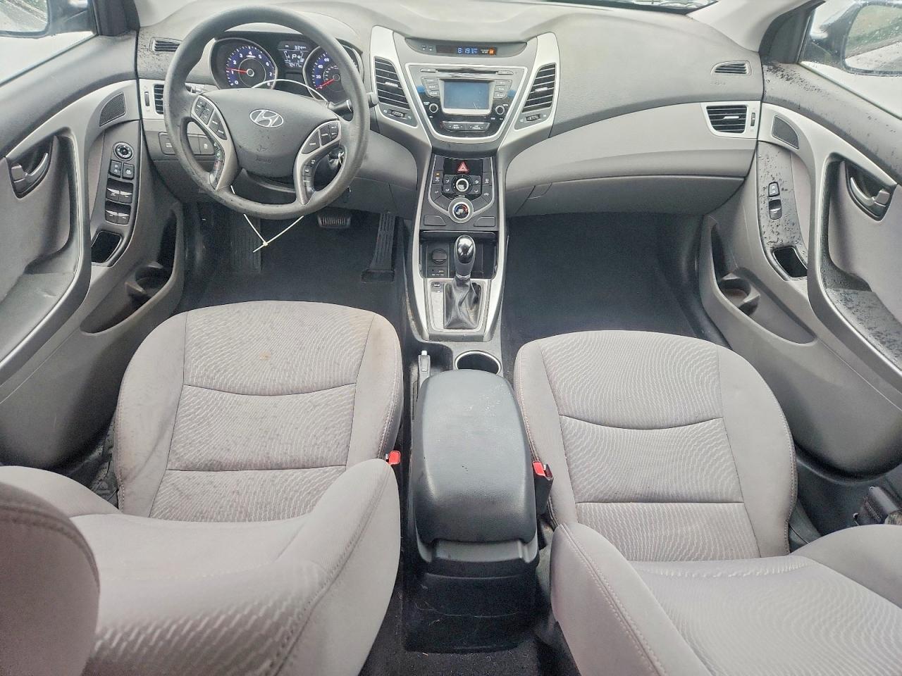 2015 Hyundai Elantra Se Silver vin: 5NPDH4AE5FH560636