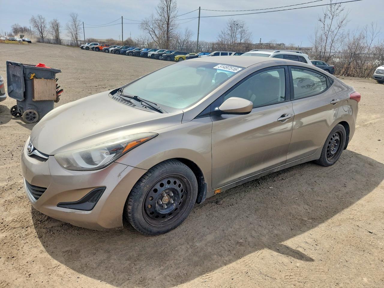 2015 Hyundai Elantra Se Silver vin: 5NPDH4AE5FH563939