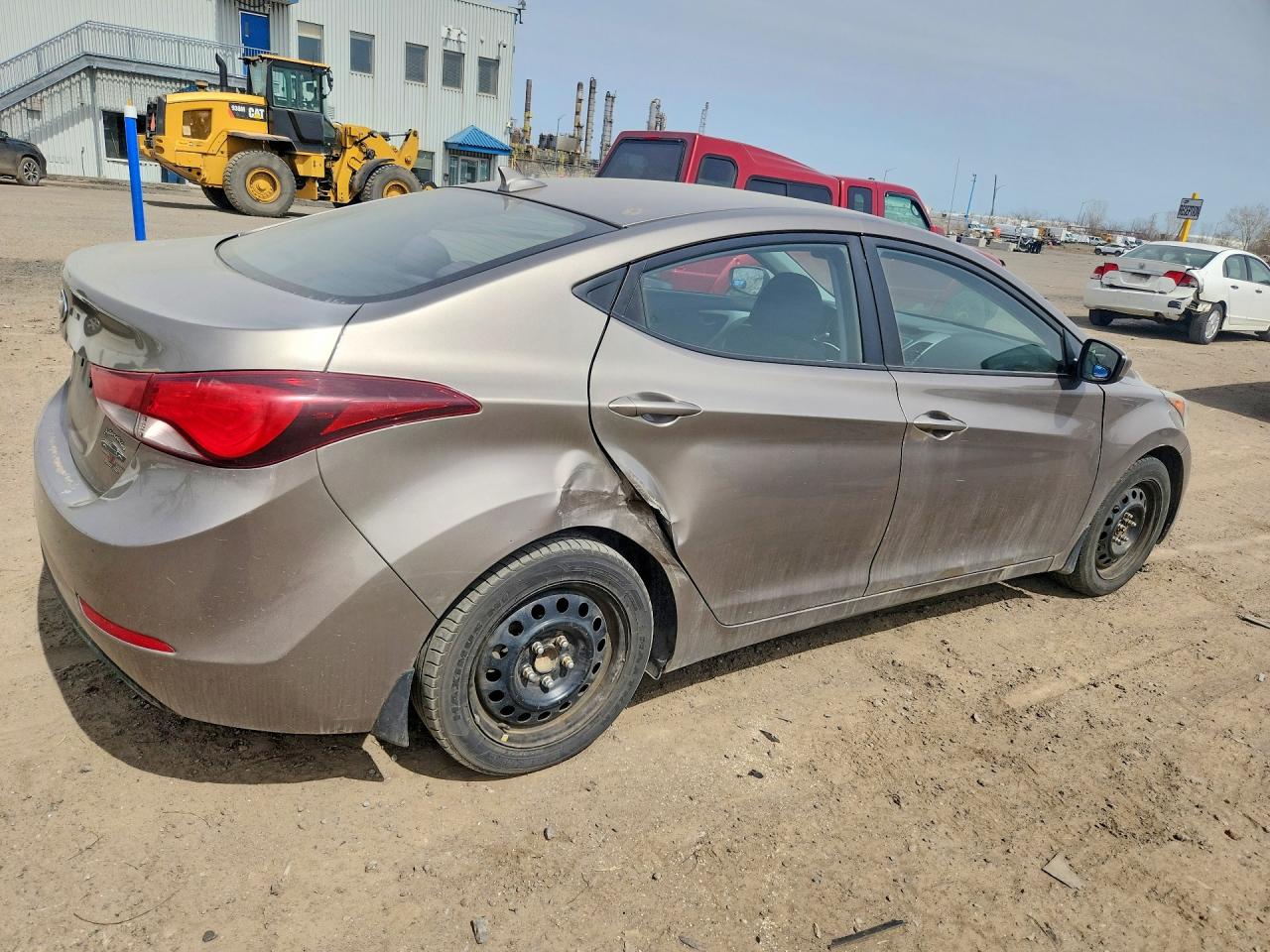 2015 Hyundai Elantra Se Silver vin: 5NPDH4AE5FH563939