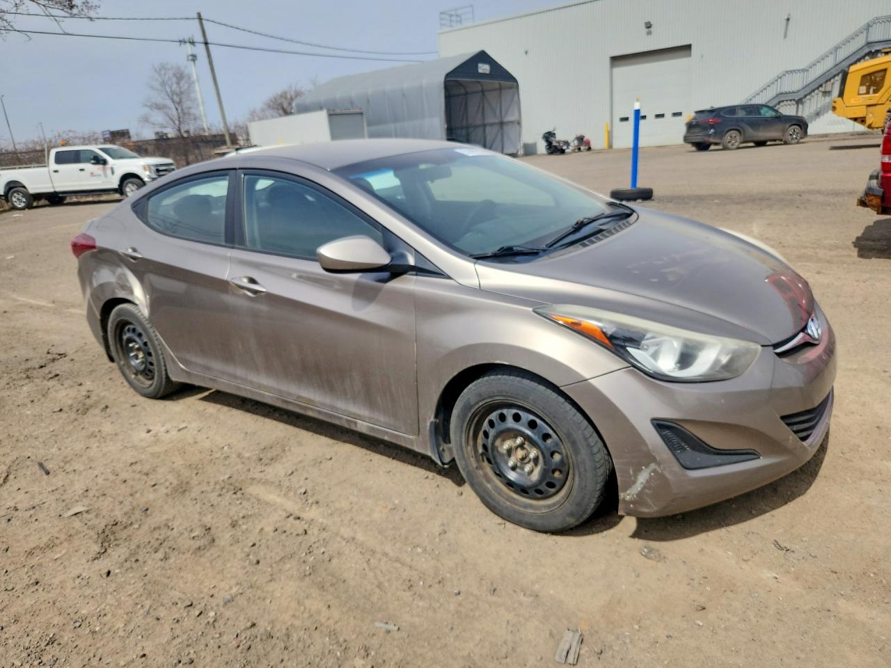 2015 Hyundai Elantra Se Silver vin: 5NPDH4AE5FH563939