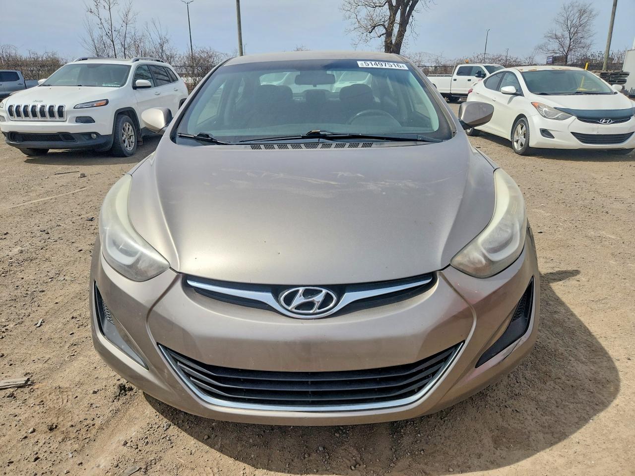 2015 Hyundai Elantra Se Silver vin: 5NPDH4AE5FH563939