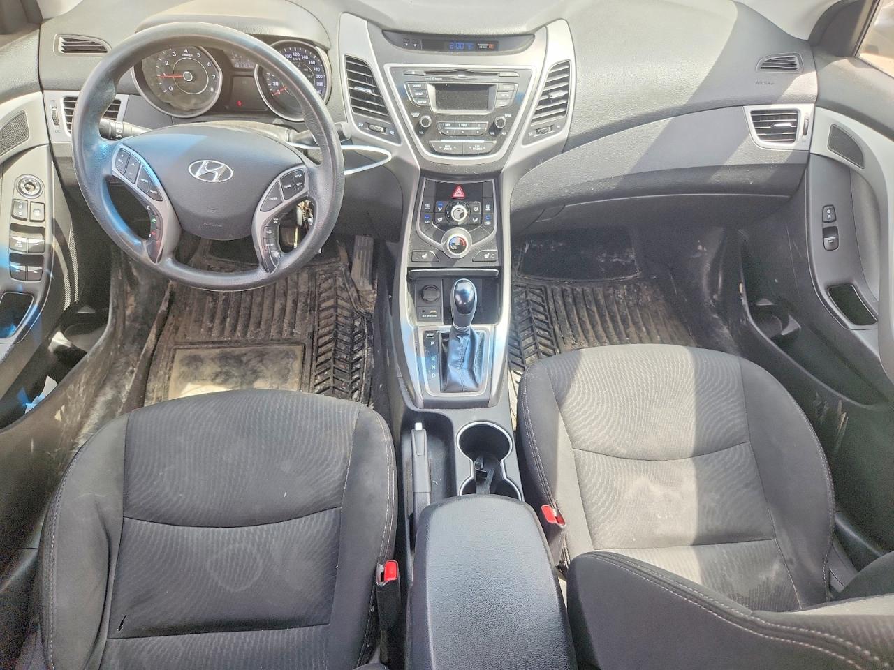 2015 Hyundai Elantra Se Silver vin: 5NPDH4AE5FH563939