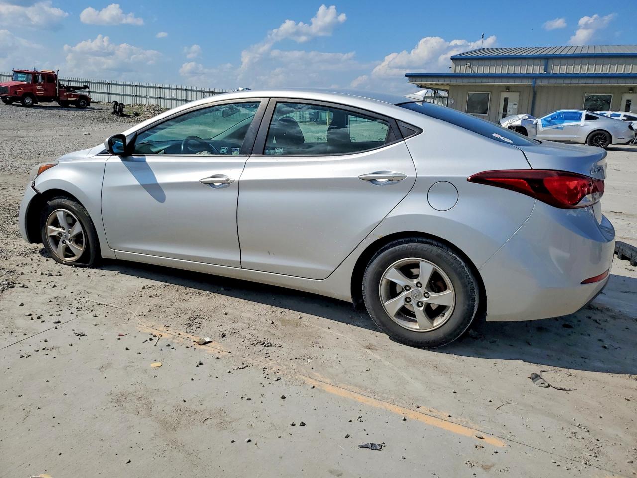 2015 Hyundai Elantra Se Silver vin: 5NPDH4AE5FH571281