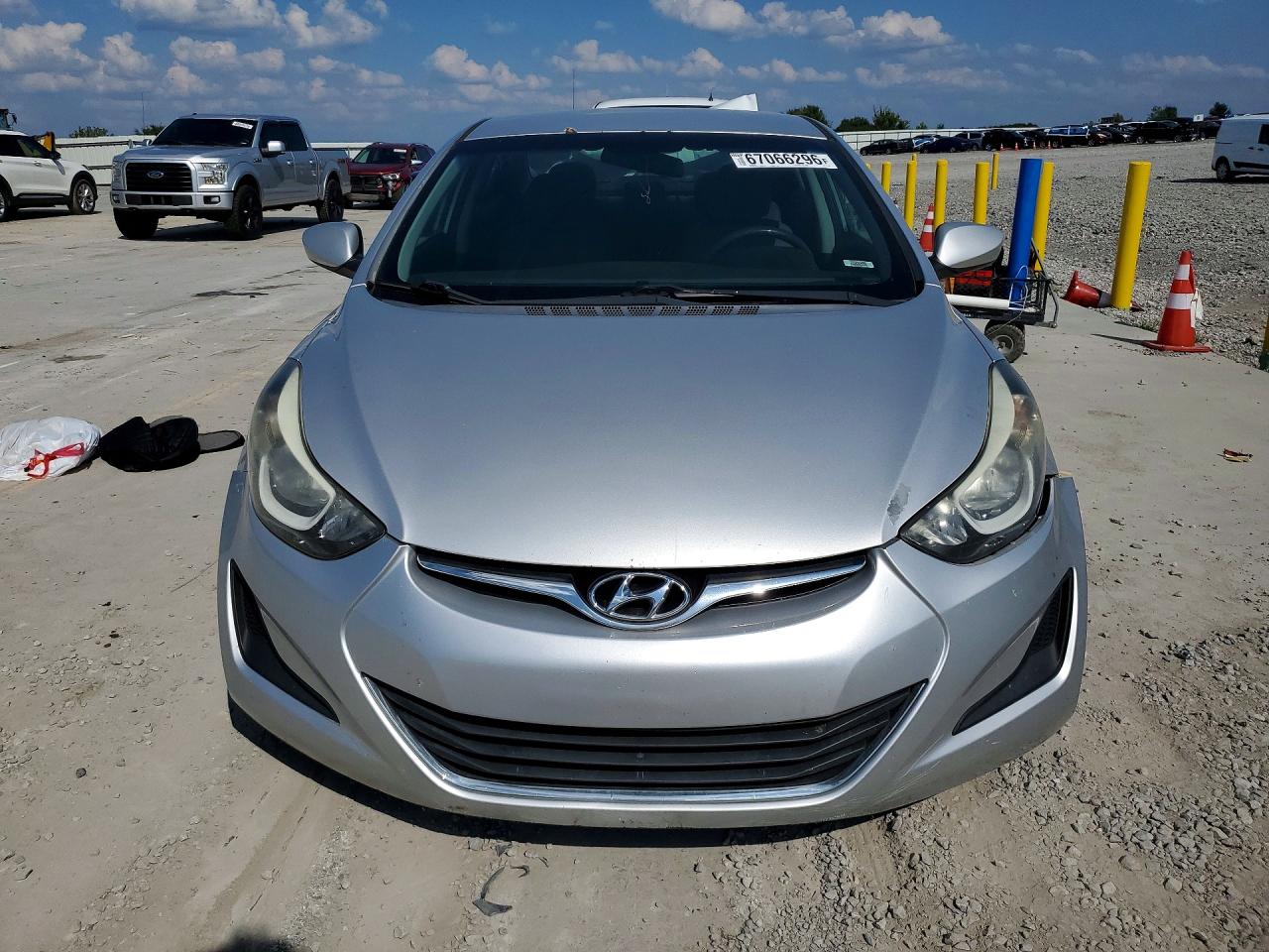 2015 Hyundai Elantra Se Silver vin: 5NPDH4AE5FH571281
