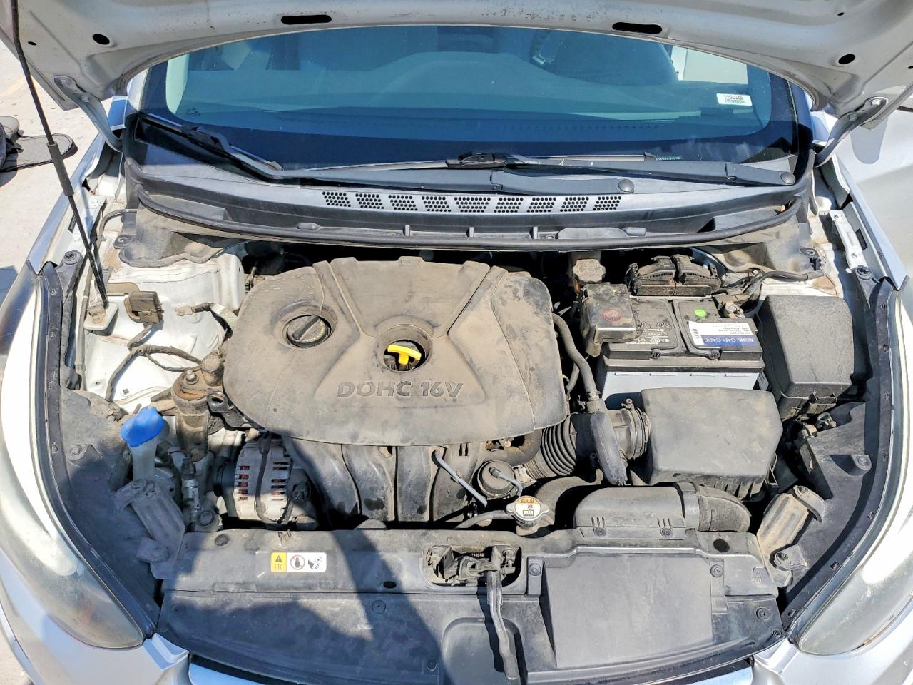 2015 Hyundai Elantra Se Silver vin: 5NPDH4AE5FH571281