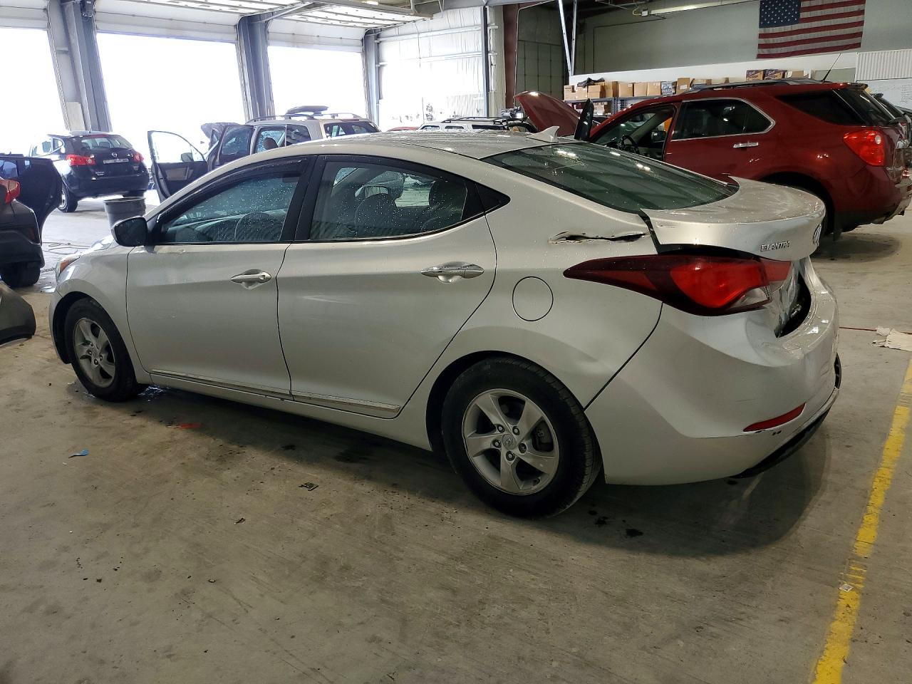 2015 Hyundai Elantra Se Серый vin: 5NPDH4AE5FH577744