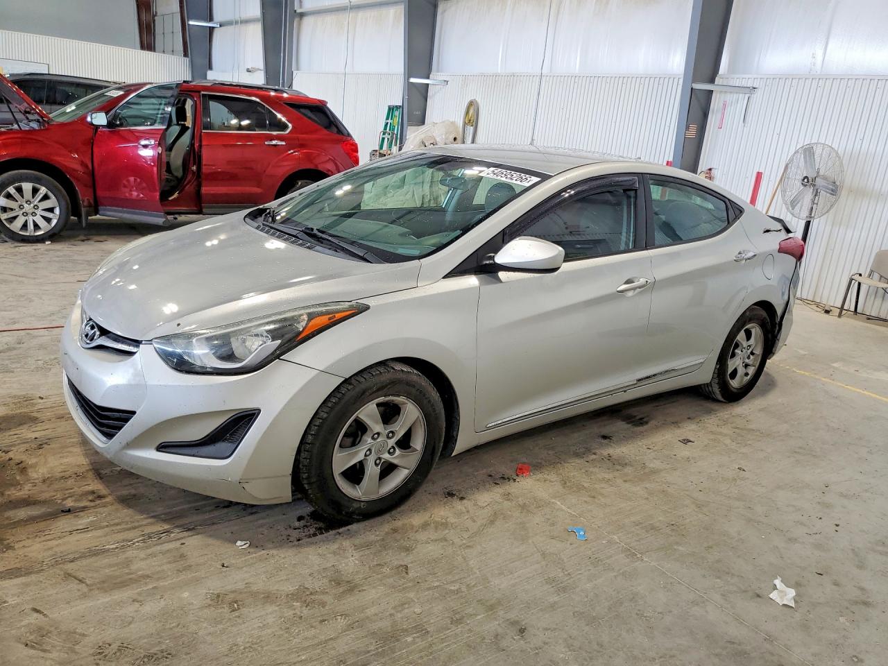 2015 Hyundai Elantra Se Серый vin: 5NPDH4AE5FH577744