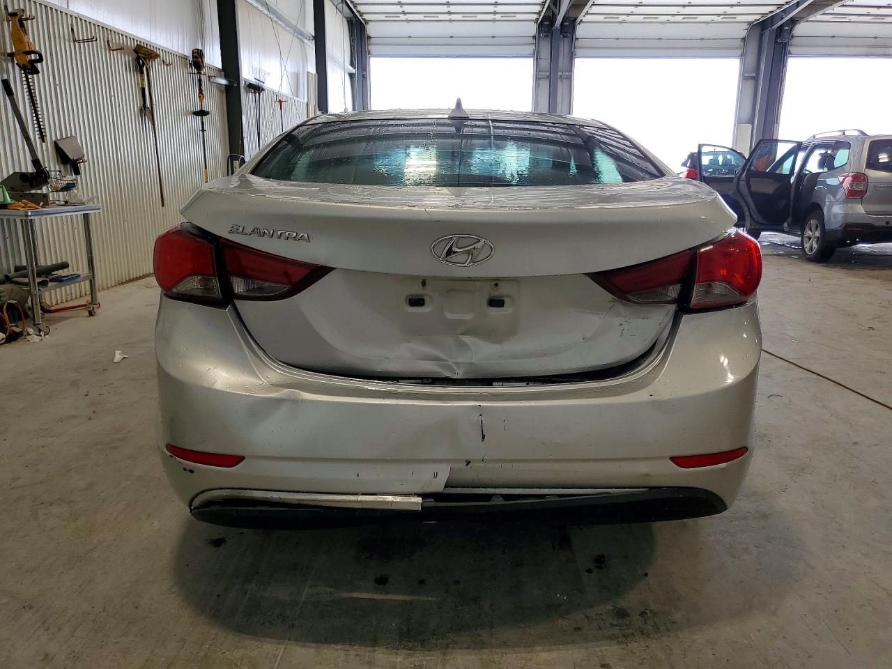 2015 Hyundai Elantra Se Серый vin: 5NPDH4AE5FH577744