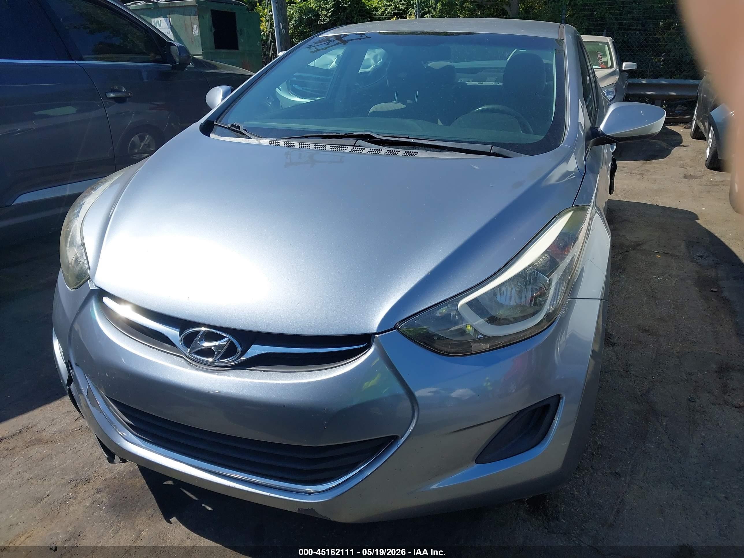 2015 Hyundai Elantra Se Silver vin: 5NPDH4AE5FH580126