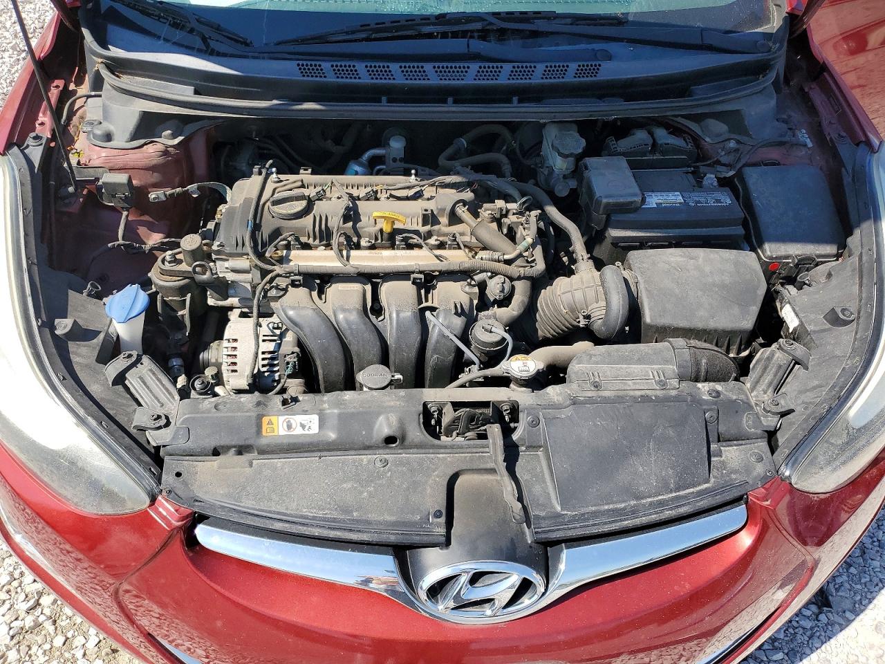 2015 Hyundai Elantra Se Red vin: 5NPDH4AE5FH588629