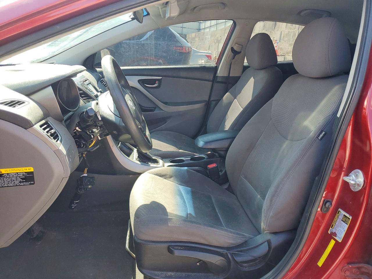 2015 Hyundai Elantra Se Red vin: 5NPDH4AE5FH588629