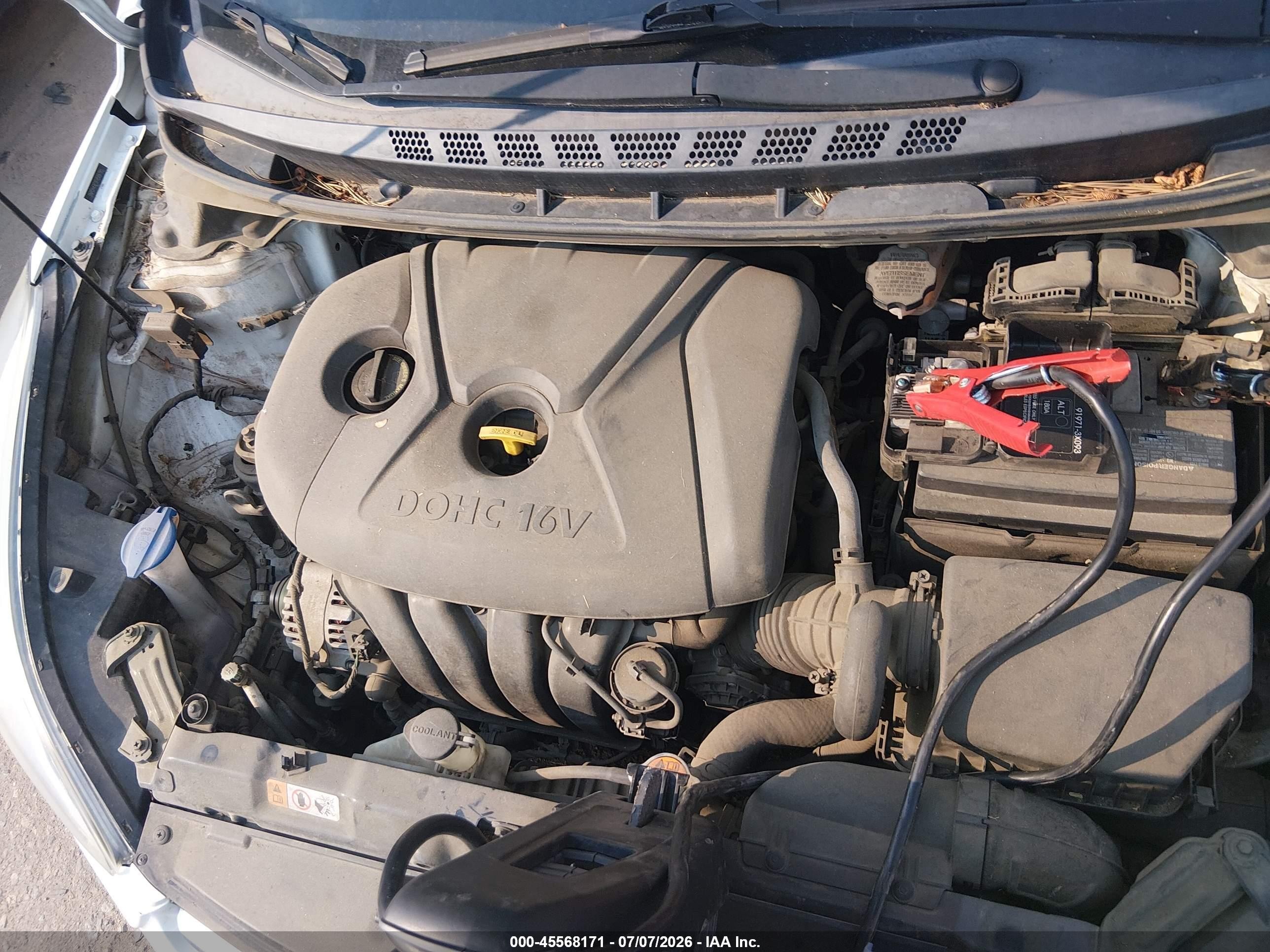 2015 Hyundai Elantra Se Белый vin: 5NPDH4AE5FH589795