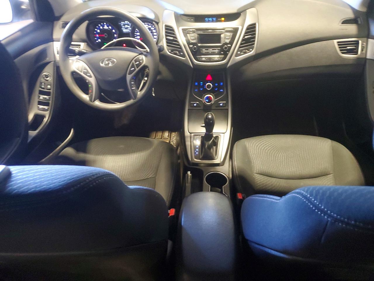 2015 Hyundai Elantra Se White vin: 5NPDH4AE5FH602609