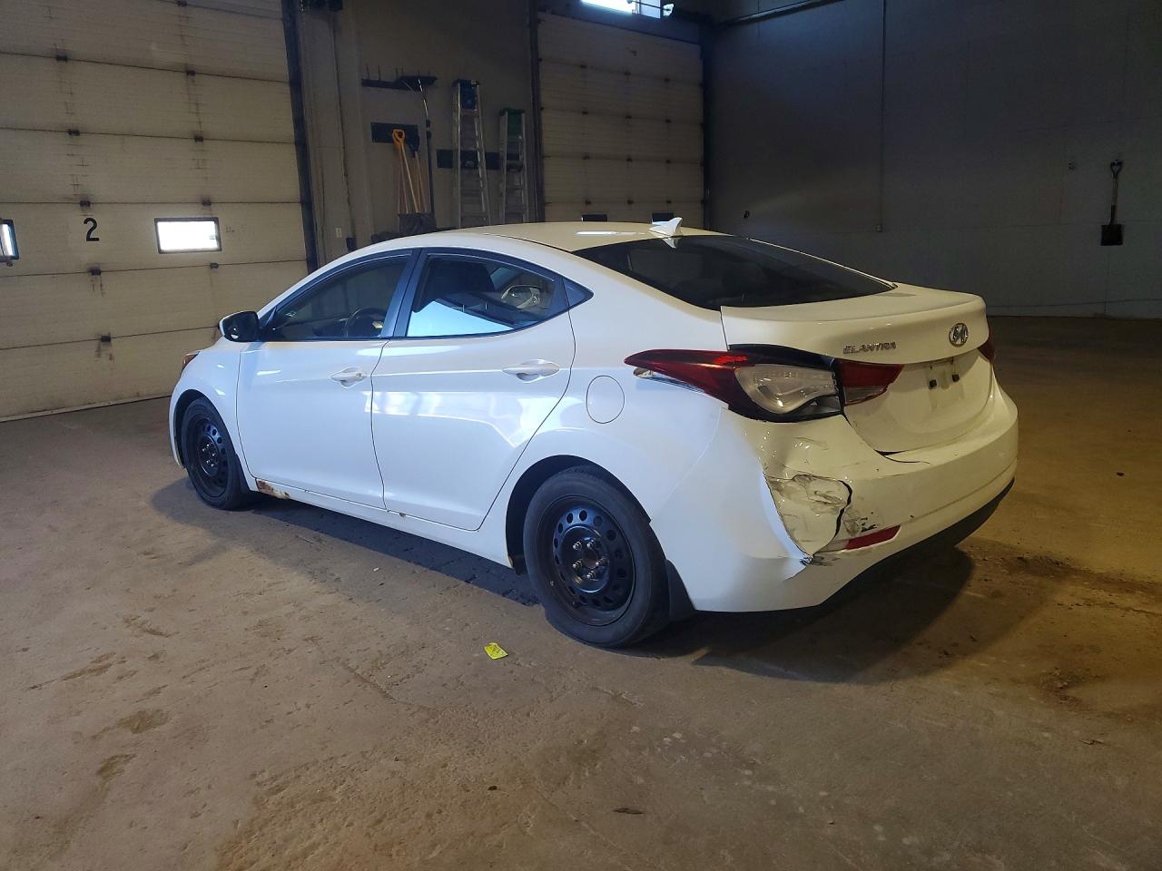 2015 Hyundai Elantra Se White vin: 5NPDH4AE5FH602609