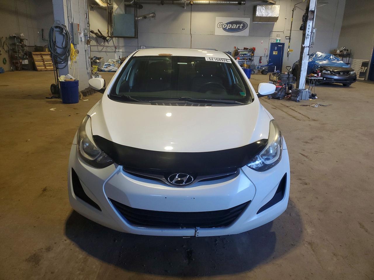 2015 Hyundai Elantra Se White vin: 5NPDH4AE5FH602609