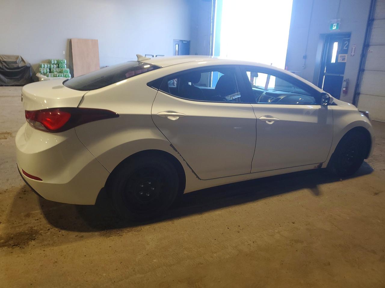 2015 Hyundai Elantra Se White vin: 5NPDH4AE5FH602609