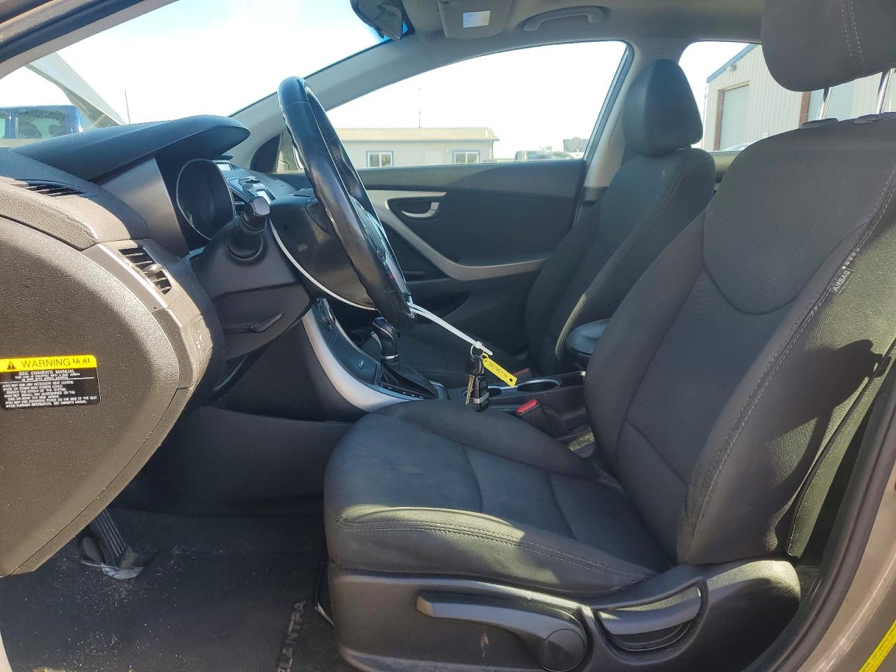 2015 Hyundai Elantra Se Silver vin: 5NPDH4AE5FH605915