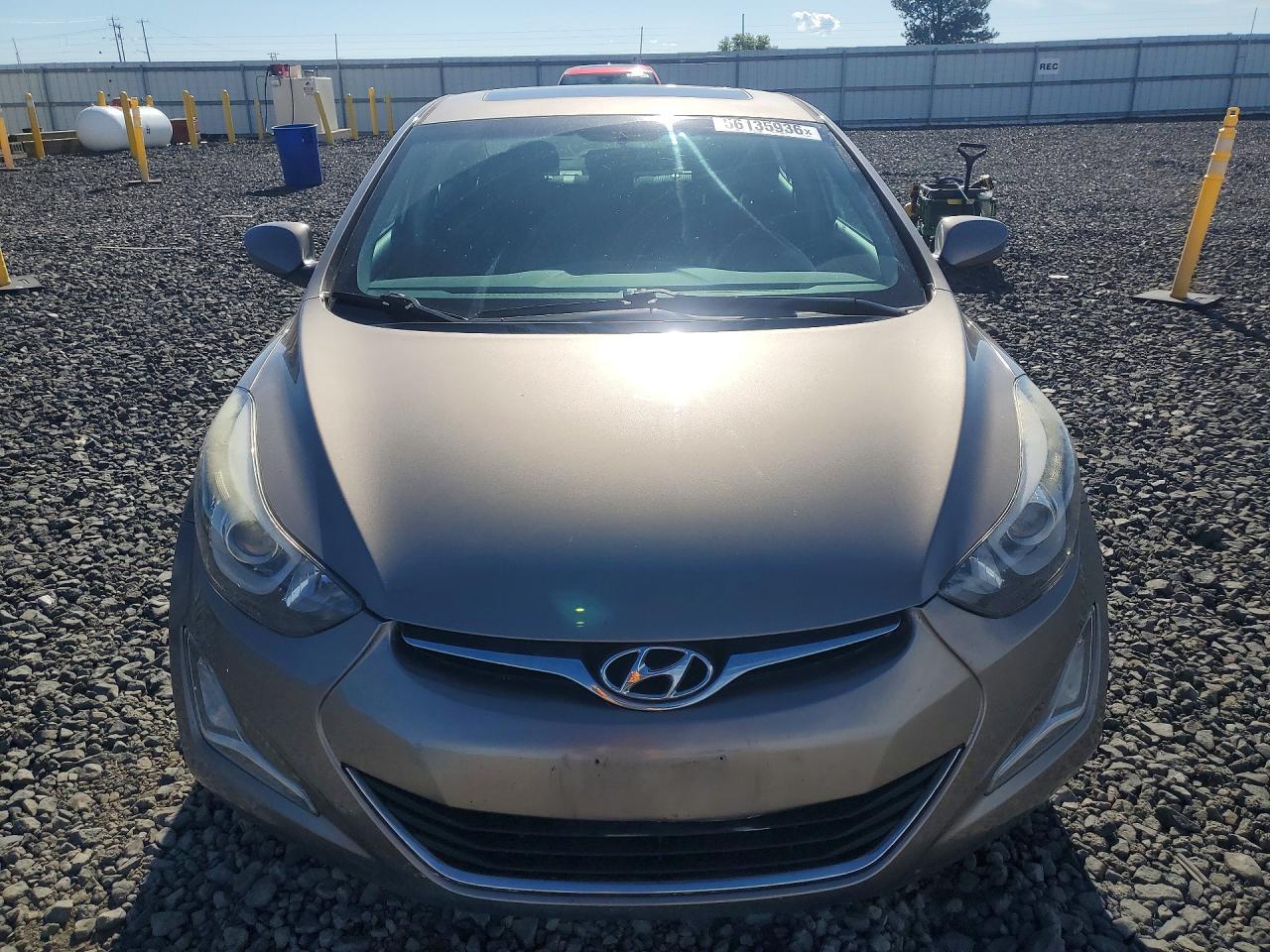 2015 Hyundai Elantra Se Silver vin: 5NPDH4AE5FH605915
