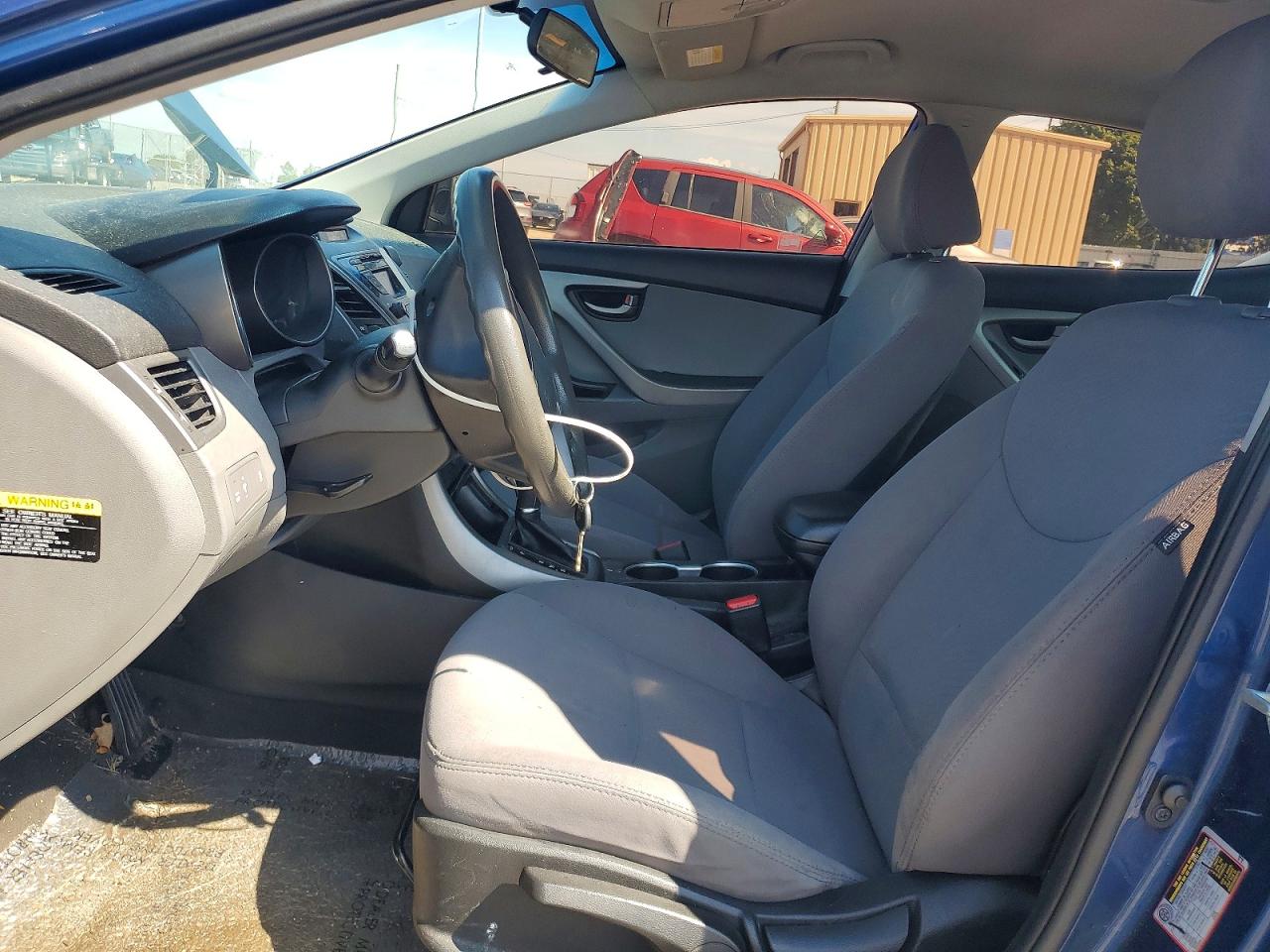2015 Hyundai Elantra Se Blue vin: 5NPDH4AE5FH606112