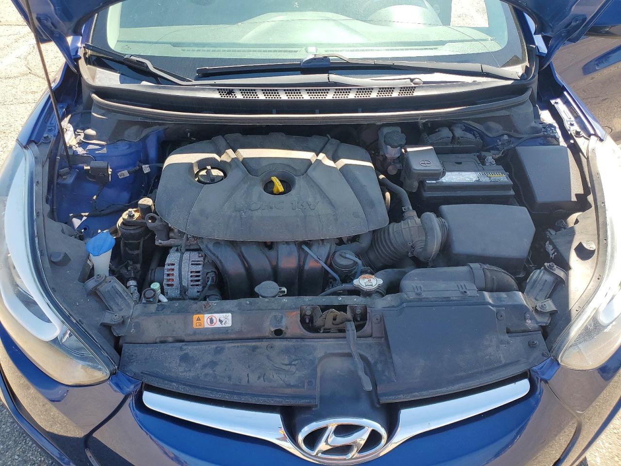 2015 Hyundai Elantra Se Blue vin: 5NPDH4AE5FH606112