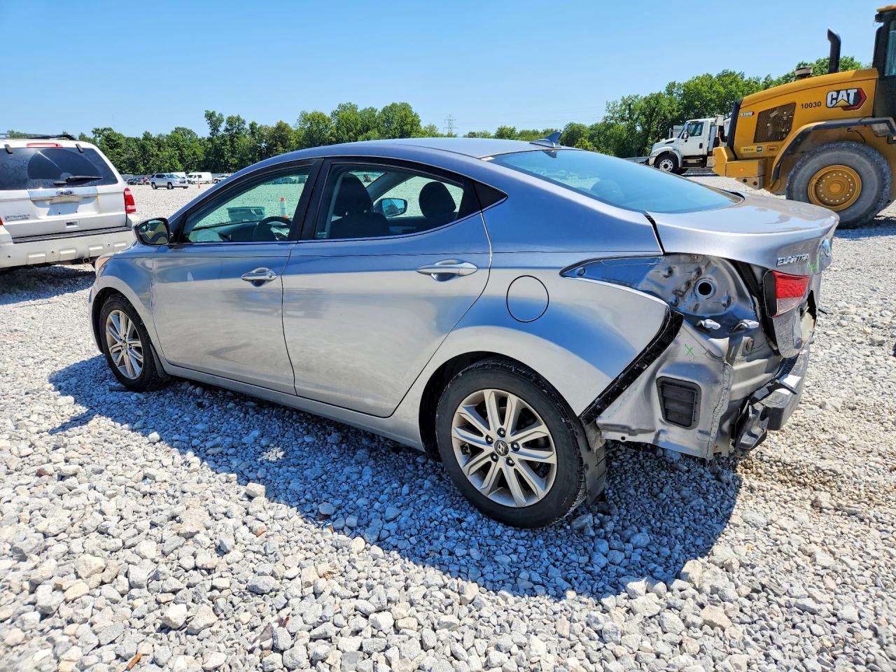 2015 Hyundai Elantra Se Silver vin: 5NPDH4AE5FH607373