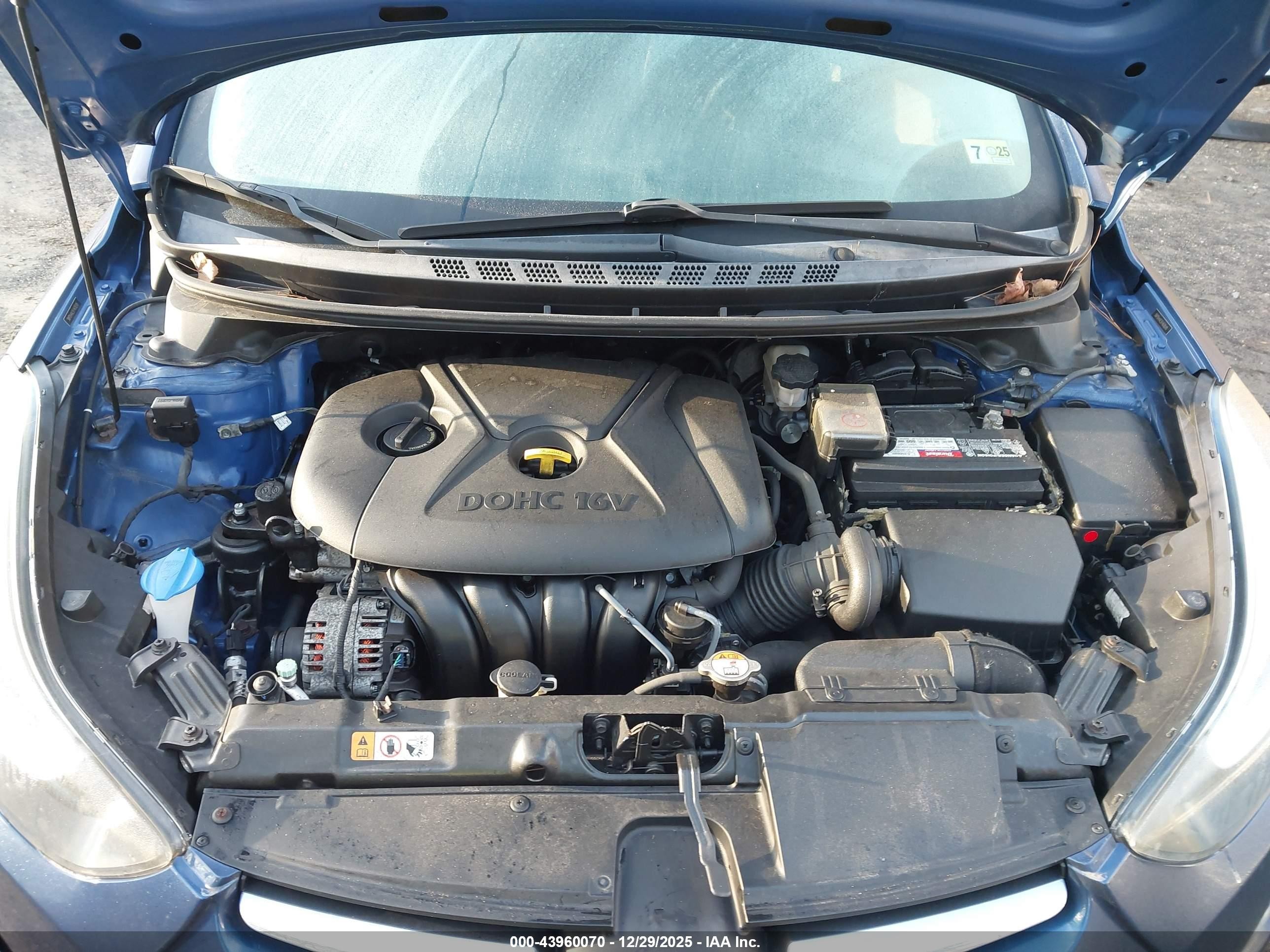 2015 Hyundai Elantra Se Dark Blue vin: 5NPDH4AE5FH608345