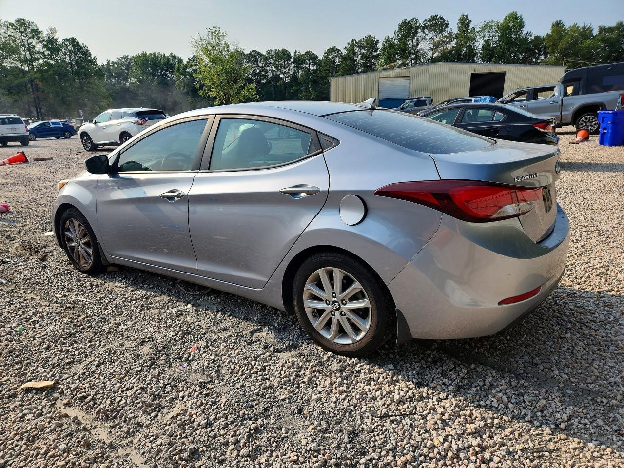 2015 Hyundai Elantra Se Blue vin: 5NPDH4AE5FH608541