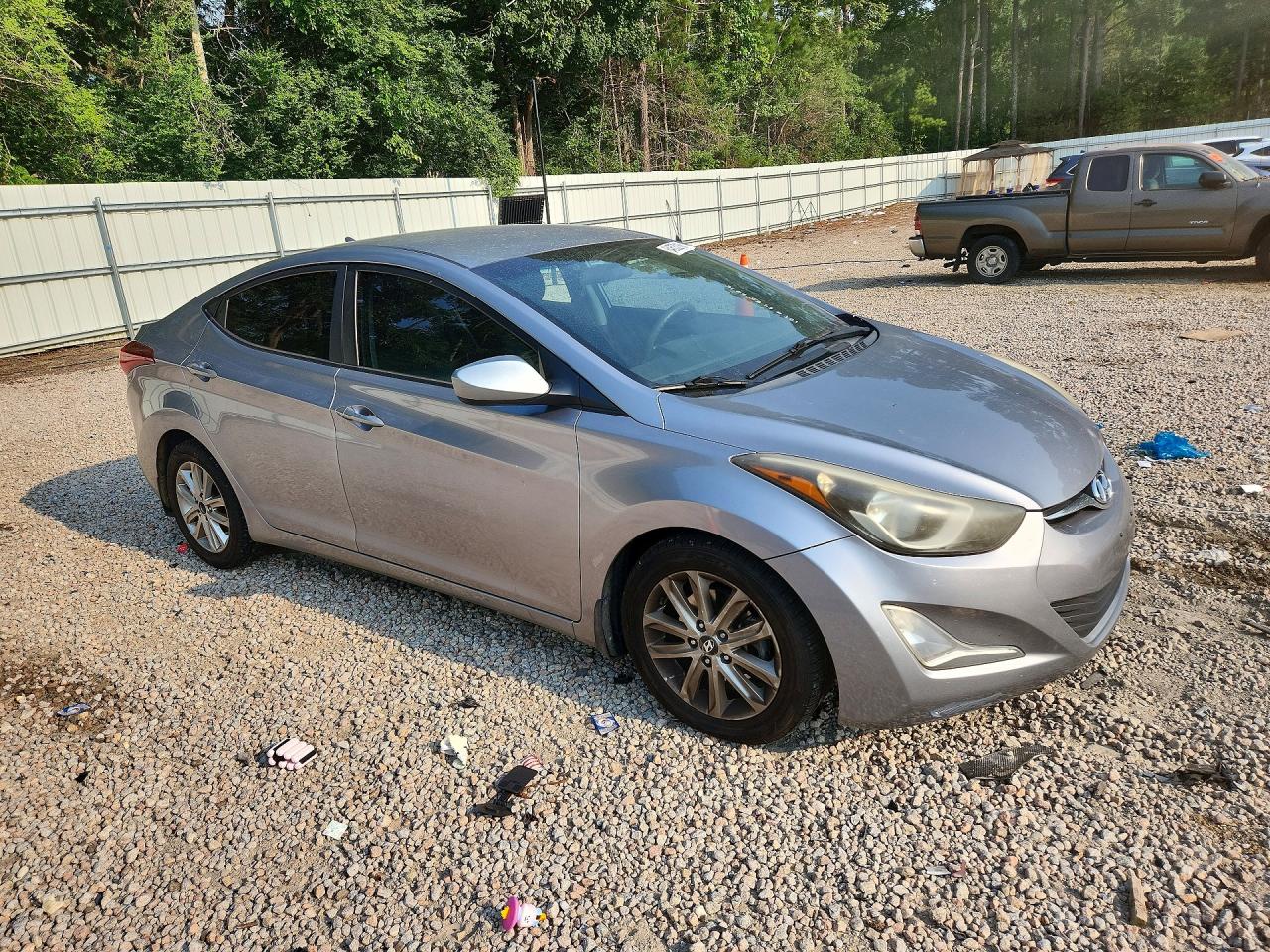 2015 Hyundai Elantra Se Blue vin: 5NPDH4AE5FH608541