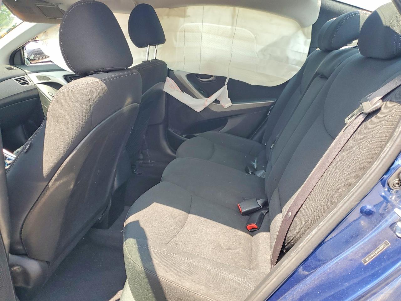 2015 Hyundai Elantra Se Blue vin: 5NPDH4AE5FH609205