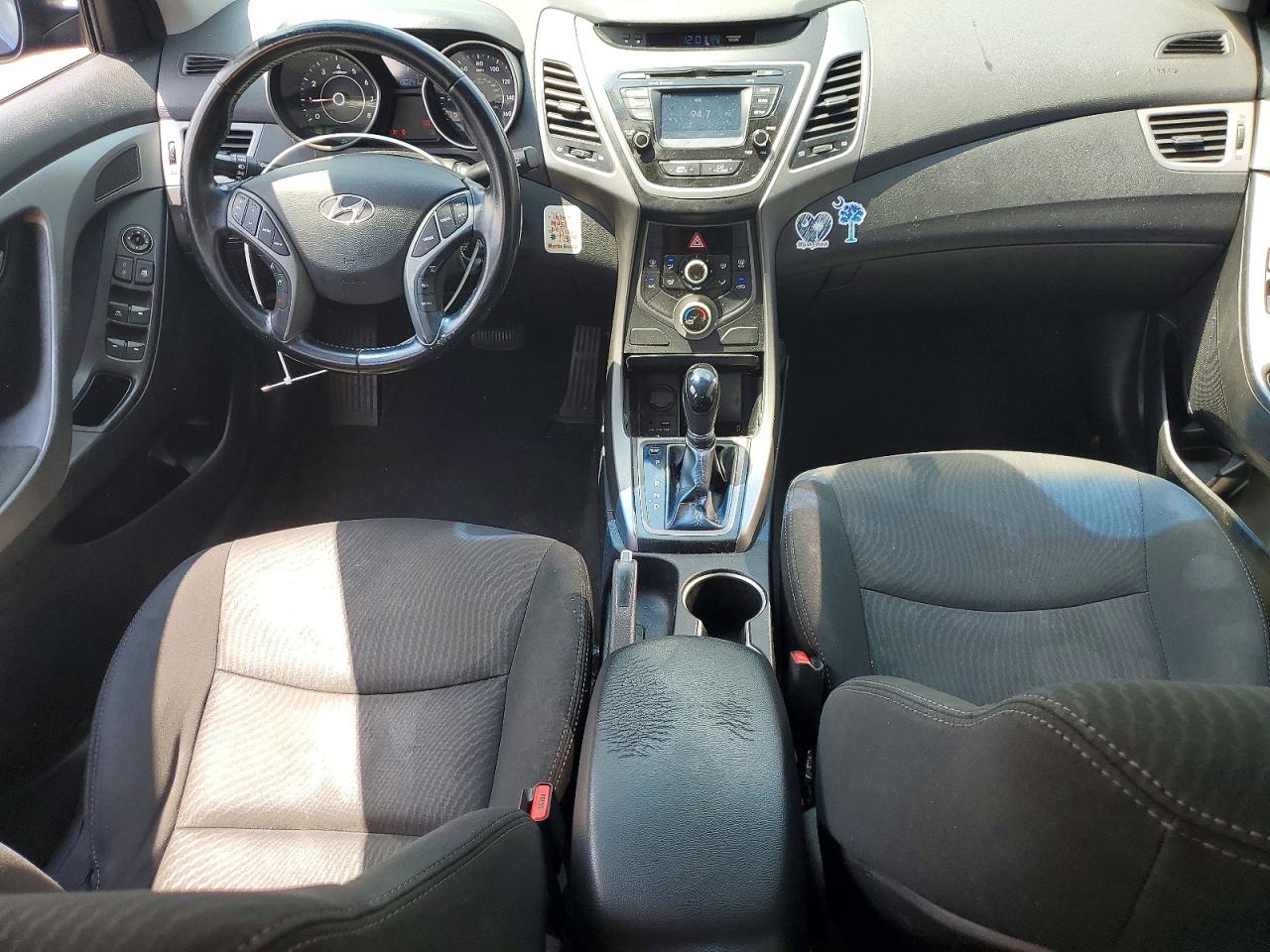 2015 Hyundai Elantra Se Blue vin: 5NPDH4AE5FH609205