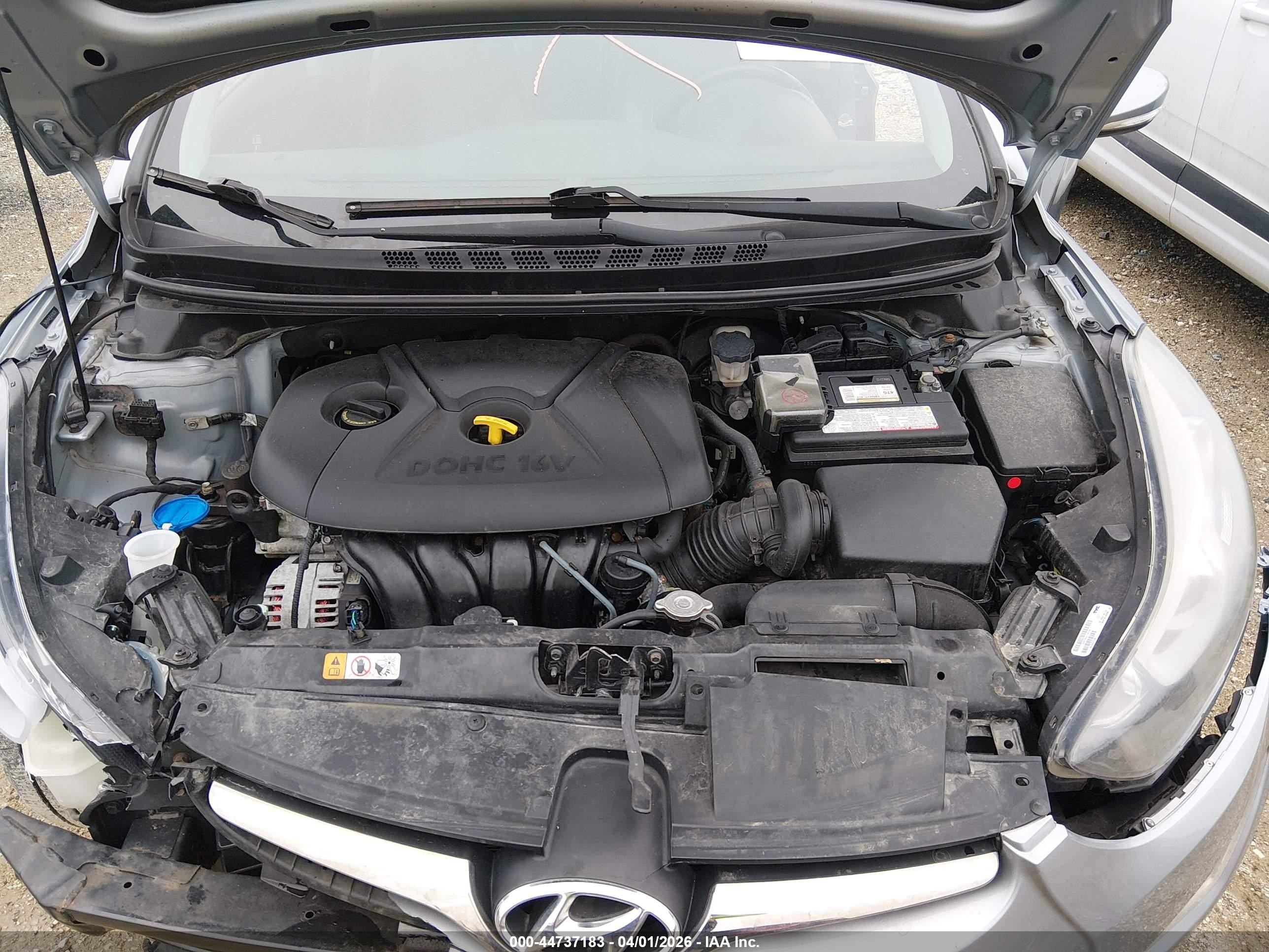 2015 Hyundai Elantra Limited Silver vin: 5NPDH4AE5FH616039