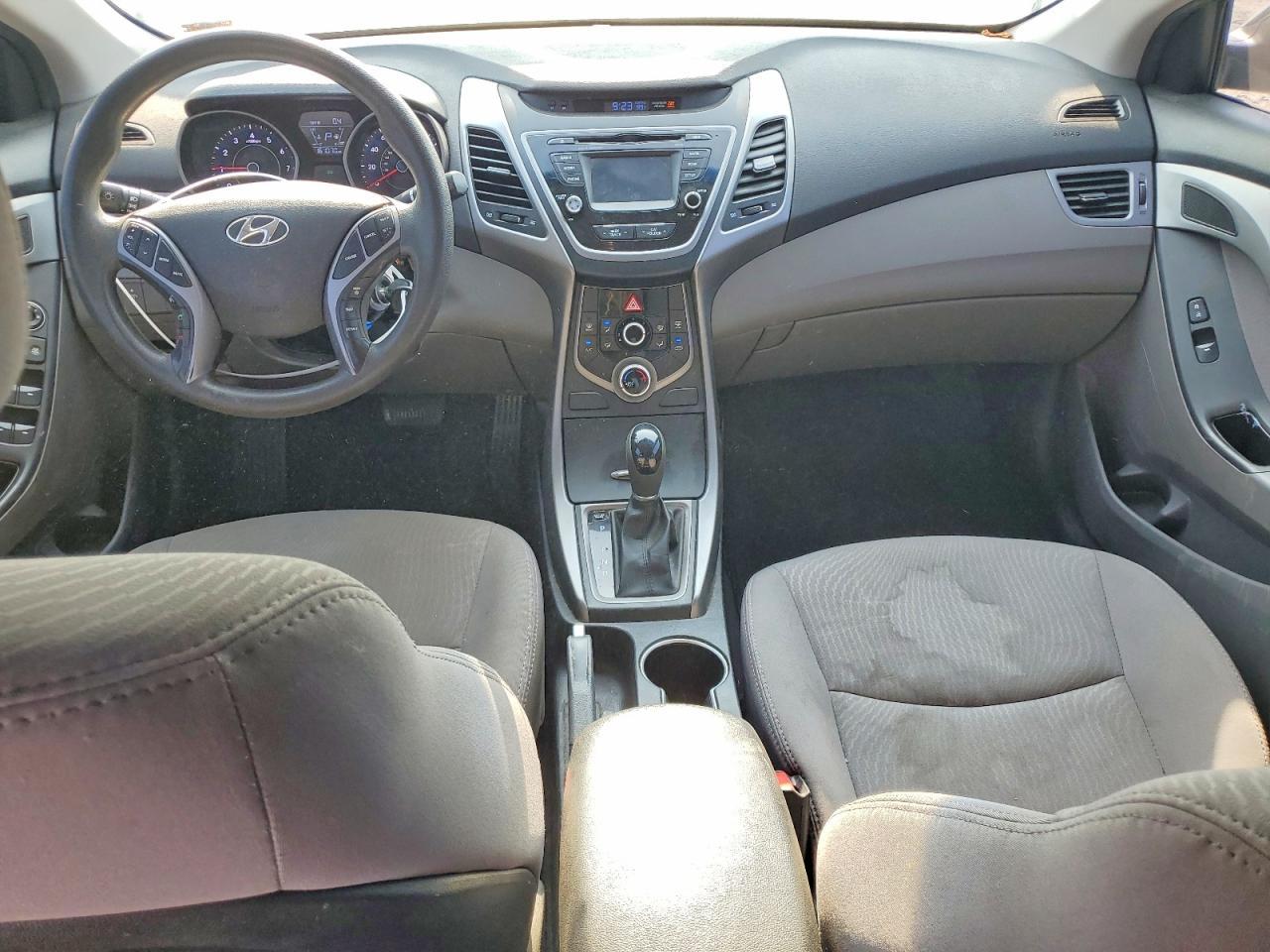 2015 Hyundai Elantra Se Черный vin: 5NPDH4AE5FH616610