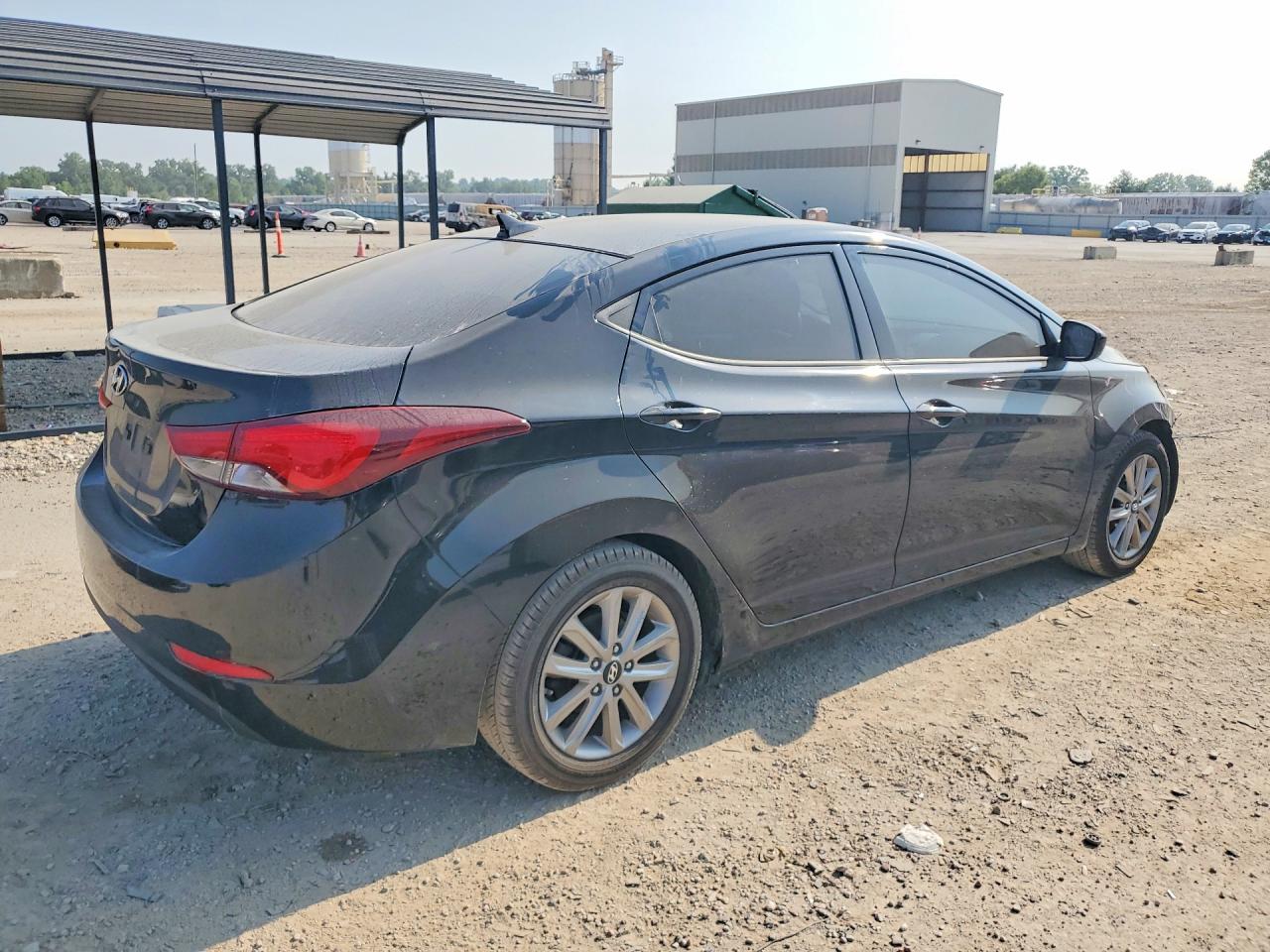 2015 Hyundai Elantra Se Черный vin: 5NPDH4AE5FH616610